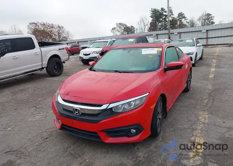 2016 Honda Civic Ex-L z USA, uszkodzony, nr VIN 2HGFC3B70GH355397